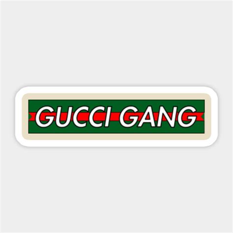 stickers gucci|gucci gang stickers.